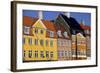 Old Buildings in Famous Nyhavn Harbour Area of Copenhagen, Denmark, Scandinavia, Europe-Simon Montgomery-Framed Photographic Print