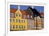 Old Buildings in Famous Nyhavn Harbour Area of Copenhagen, Denmark, Scandinavia, Europe-Simon Montgomery-Framed Photographic Print