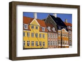 Old Buildings in Famous Nyhavn Harbour Area of Copenhagen, Denmark, Scandinavia, Europe-Simon Montgomery-Framed Photographic Print