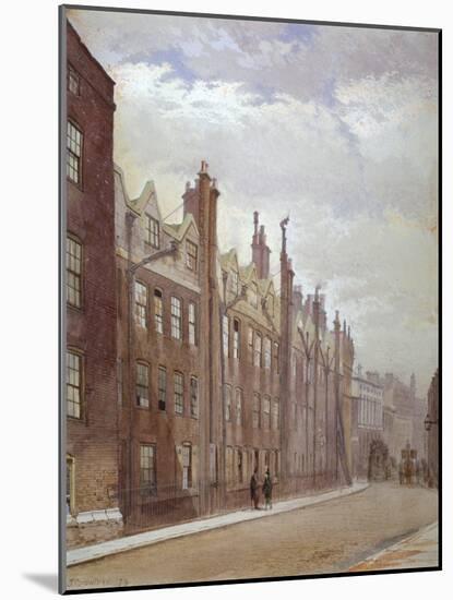 Old Buildings, Lincoln's Inn, London, 1879-John Crowther-Mounted Giclee Print