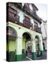 Old Buildings With Porticos, Havana, Cuba, West Indies, Central America-Donald Nausbaum-Stretched Canvas