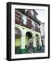 Old Buildings With Porticos, Havana, Cuba, West Indies, Central America-Donald Nausbaum-Framed Photographic Print