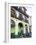 Old Buildings With Porticos, Havana, Cuba, West Indies, Central America-Donald Nausbaum-Framed Photographic Print