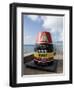 Old Buoy Used as Marker for the Furthest Point South in the United States, Key West, Florida, USA-R H Productions-Framed Photographic Print