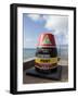 Old Buoy Used as Marker for the Furthest Point South in the United States, Key West, Florida, USA-R H Productions-Framed Photographic Print