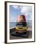 Old Buoy Used as Marker for the Furthest Point South in the United States, Key West, Florida, USA-R H Productions-Framed Photographic Print