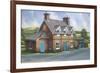 Old Burghclere Station-Geno Peoples-Framed Giclee Print