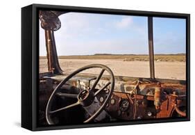 Old Bus III-Brian Kidd-Framed Stretched Canvas