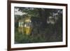 Old Bus in Woodland-Clive Nolan-Framed Photographic Print