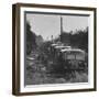 Old Busses Used for Housing Migrant Farm Workers-null-Framed Photographic Print