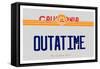 Old Cali Plate-null-Framed Stretched Canvas