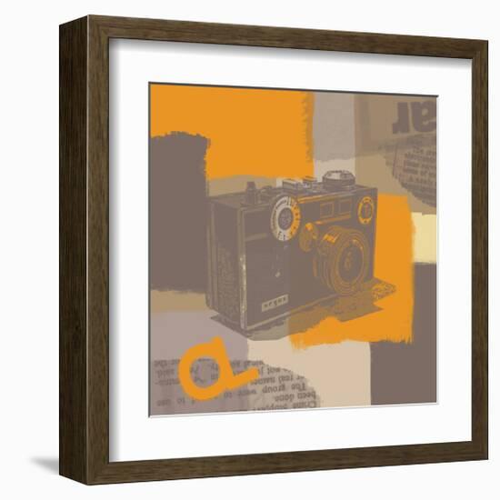 Old Camera I-Yashna-Framed Art Print