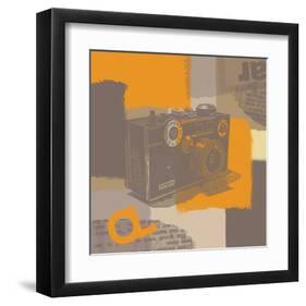 Old Camera I-Yashna-Framed Art Print