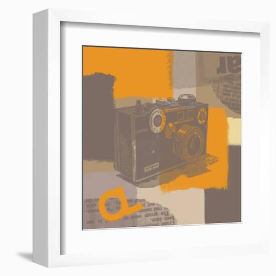 Old Camera I-Yashna-Framed Art Print