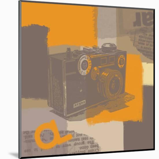 Old Camera I-Yashna-Mounted Art Print