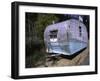 Old Camper at a Car Cemetery in Colorado-Michael Brown-Framed Photographic Print