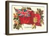 Old Canadian Flag-null-Framed Art Print