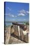 Old Cannon, Ramparts of San Felipe Fort, Built in 1733-Richard Maschmeyer-Stretched Canvas