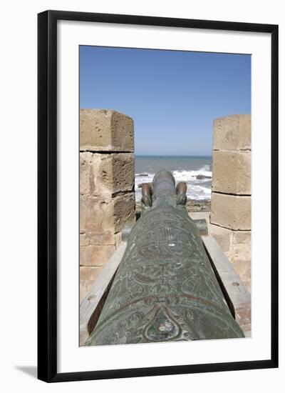 Old Cannon, Skala of the Kasbah a Mighty Crenellated Bastion, 300 Metres in Length-Jean-Pierre De Mann-Framed Photographic Print