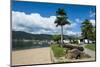 Old Cannons on Shore of the Town of Paraty, Rio De Janeiro, Brazil, South America-Michael Runkel-Mounted Photographic Print