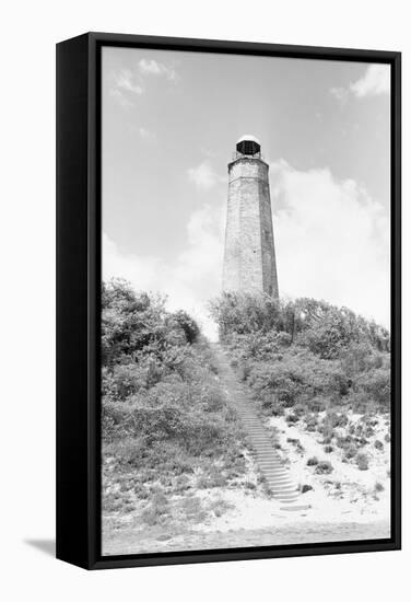 Old Cape Henry Lighthouse-Philip Gendreau-Framed Stretched Canvas