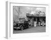 Old Car and Gas Pump-Hackberry General Store-Carol Highsmith-Framed Photo