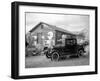 Old Car and Gas Pump-Hackberry General Store-Carol Highsmith-Framed Photo