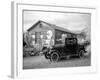 Old Car and Gas Pump-Hackberry General Store-Carol Highsmith-Framed Photo