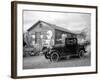 Old Car and Gas Pump-Hackberry General Store-Carol Highsmith-Framed Photo