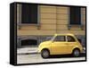 Old Car, Fiat 500, Italy, Europe-Vincenzo Lombardo-Framed Stretched Canvas