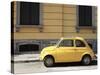 Old Car, Fiat 500, Italy, Europe-Vincenzo Lombardo-Stretched Canvas
