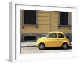 Old Car, Fiat 500, Italy, Europe-Vincenzo Lombardo-Framed Photographic Print