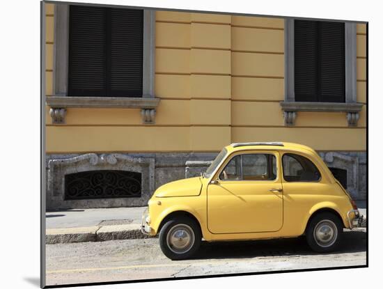 Old Car, Fiat 500, Italy, Europe-Vincenzo Lombardo-Mounted Photographic Print