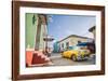 Old Car On Cobblestone Street In Trinidad, Cuba-Erik Kruthoff-Framed Photographic Print
