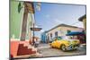 Old Car On Cobblestone Street In Trinidad, Cuba-Erik Kruthoff-Mounted Photographic Print