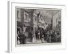 Old Cardiff in the Cardiff Fine Art, Industrial, and Maritime Exhibition-Charles Joseph Staniland-Framed Giclee Print