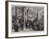 Old Cardiff in the Cardiff Fine Art, Industrial, and Maritime Exhibition-Charles Joseph Staniland-Framed Giclee Print