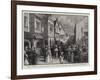 Old Cardiff in the Cardiff Fine Art, Industrial, and Maritime Exhibition-Charles Joseph Staniland-Framed Giclee Print