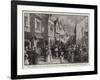 Old Cardiff in the Cardiff Fine Art, Industrial, and Maritime Exhibition-Charles Joseph Staniland-Framed Giclee Print