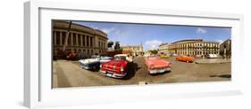 Old Cars on Street, Havana, Cuba-null-Framed Photographic Print