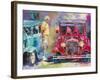 Old Cars-Richard Wallich-Framed Giclee Print