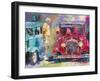 Old Cars-Richard Wallich-Framed Giclee Print