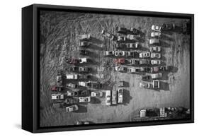 Old Cars-Moises Levy-Framed Stretched Canvas