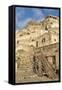 Old Cart in the Sassi Area of Matera, Basilicata, Italy, Europe-Martin-Framed Stretched Canvas