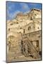 Old Cart in the Sassi Area of Matera, Basilicata, Italy, Europe-Martin-Mounted Photographic Print