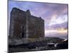 Old Castle by the Seaside, Portencross, Ayrshire, Scotland, United Kingdom, Europe-Patrick Dieudonne-Mounted Photographic Print