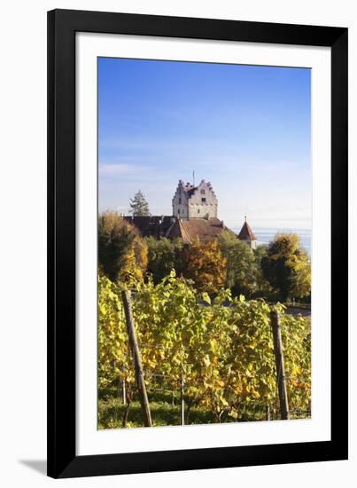 Old Castle in Autumn, Meersburg, Lake Constance (Bodensee), Baden Wurttemberg, Germany, Europe-Markus Lange-Framed Photographic Print