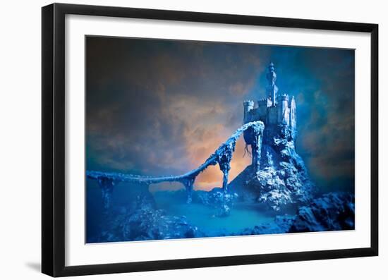 Old Castle on the Hill II-null-Framed Art Print