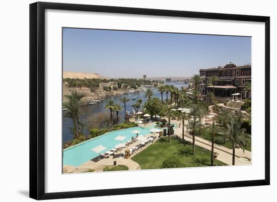 Old Cataract Hotel on the Nile River, Aswan, Egypt, North Africa, Africa-Richard Maschmeyer-Framed Photographic Print