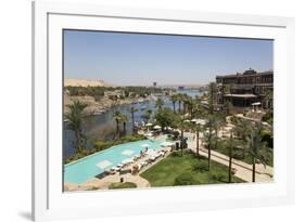 Old Cataract Hotel on the Nile River, Aswan, Egypt, North Africa, Africa-Richard Maschmeyer-Framed Photographic Print